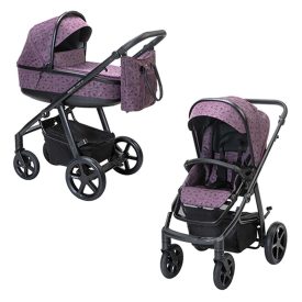   Espiro Next UP Limited Heartleaves multifunkciós babakocsi - 908 Pink