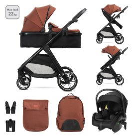   Lorelli Aspen 3az1-ben multifunkciós babakocsi - Picante (2doboz)