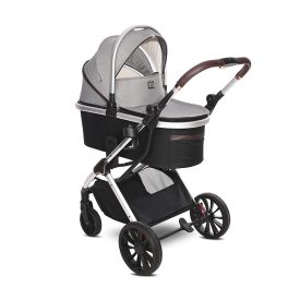   Lorelli Glory multifunkciós babakocsi + adapter - Opaline Grey