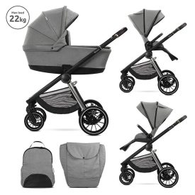 Lorelli Bianca multifunkciós babakocsi + adapter - Grey