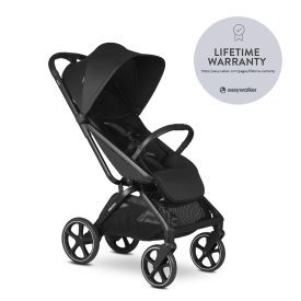 EASYWALKER Sport babakocsi Rockey L - Pure Black