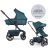 EASYWALKER Kombinált babakocsi Harvey⁵ Premium 2 az 1-ben Jade Green LITE RWS