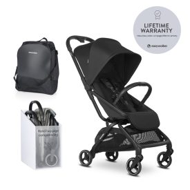 EASYWALKER Sport babakocsi Rockey S - Pure Black