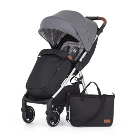 Petite&Mars Sport babakocsi Royal3 Silver - Ultimate Grey