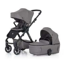   Petite&Mars Kombinált babakocsi, ICON 2in1, Dove Grey, LITE RWS