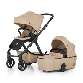   Petite&Mars Kombinált babakocsi, ICON 2in1, Mocha Beige, LITE RWS